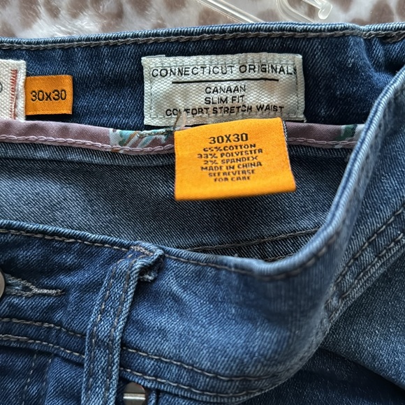 Tailor Vintage Men’s Slim Jeans 30x30 - Picture 3 of 4
